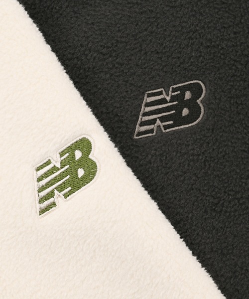 NEW BALANCE（ニューバランス）の「リバーシブルボアジャケット（ブルゾン・レディース・カーキ/ダークグレー・SMALL/MEDIUM/LARGE/X-LARGE）」の21枚目の写真