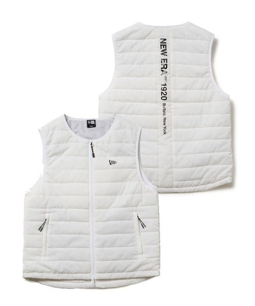 NEW ERA GOLF　ニューエラゴルフ ライトインサーレティッド ベスト ニューエラ NEW ERA GOLF インサレーティッド ベスト ブラック