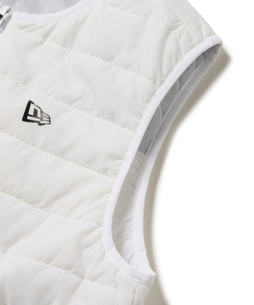 NEW ERA（ニューエラ）の「NEW ERA GOLF/ニューエラゴルフ インサレーティッド ベスト 14669879/14669880（ベスト・メンズ・ホワイト/ブラック・L/XL/M）」の11枚目の写真