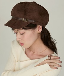 Cherir Mignon | 【Cherir Mignon】ベルトデザインキャスケット(キャスケット)