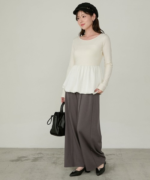 Cherir Mignon（シェリルミニョン）の「【Cherir Mignon】ベルトデザインキャスケット（キャスケット・レディース・ブラウン/ブラック/ベージュ・FREE）」の21枚目の写真