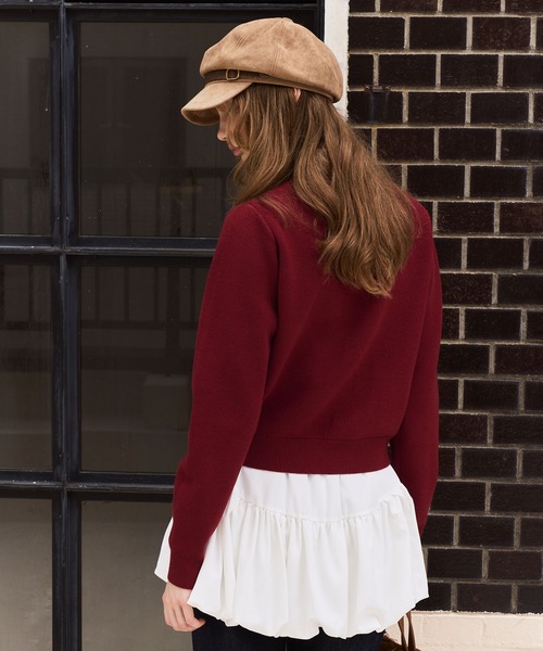 Cherir Mignon（シェリルミニョン）の「【Cherir Mignon】ベルトデザインキャスケット（キャスケット・レディース・ブラウン/ブラック/ベージュ・FREE）」の11枚目の写真