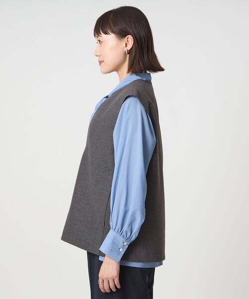 サージュデクレ　ヘリンボーンベスト　別注 サージュデクレ ヘリンボーンベスト 別注