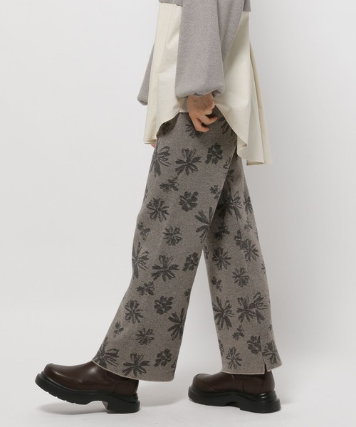 セール】なめらかタッチニットパンツ（その他パンツ）｜niko and