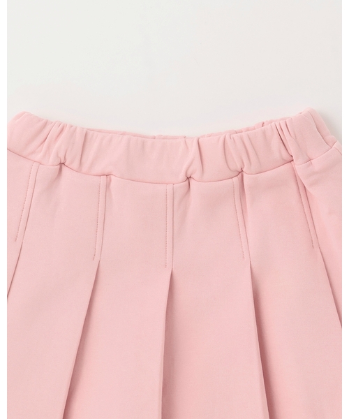 メゾピアノセーラーハーフZIP　ロゴラインスカパン　セット140 mezzo piano セットアップ セーラーハーフZIP ロゴラインスカパン