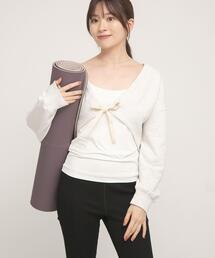 URBAN RESEARCH Sonny Label | SLAB Ribbon SweatCardigan(Tシャツ/カットソー)