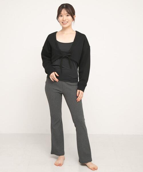 URBAN RESEARCH Sonny Label(アーバンリサーチサニーレーベル)の「SLAB Ribbon SweatCardigan(Tシャツ/カットソー・レディース・ブラック/グレー/ブラウン・FREE)」の13枚目の写真