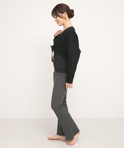 URBAN RESEARCH Sonny Label(アーバンリサーチサニーレーベル)の「SLAB Ribbon SweatCardigan(Tシャツ/カットソー・レディース・ブラック/グレー/ブラウン・FREE)」の14枚目の写真
