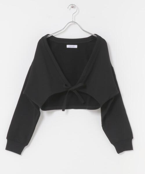URBAN RESEARCH Sonny Label(アーバンリサーチサニーレーベル)の「SLAB Ribbon SweatCardigan(Tシャツ/カットソー・レディース・ブラック/グレー/ブラウン・FREE)」の15枚目の写真