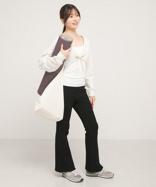 URBAN RESEARCH Sonny Label(アーバンリサーチサニーレーベル)の「SLAB Ribbon SweatCardigan(Tシャツ/カットソー・レディース・ブラック/グレー/ブラウン・FREE)」の20枚目の写真