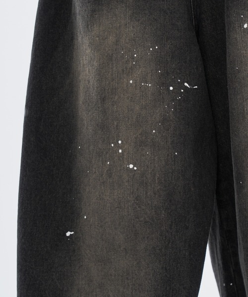 WISH FOR EVER(ウィッシュフォーエバー)の「【 3color / 3size 】ASSORT WIDE CURVE DENIM / アソートワイドカーブデニム(デニムパンツ・メンズ・インディゴブルー/ブラック/ライトブルー・MEDIUM/LARGE/SMALL)」の11枚目の写真