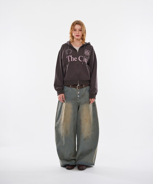 セール】【 3color / 3size 】ASSORT WIDE CURVE DENIM / アソート 