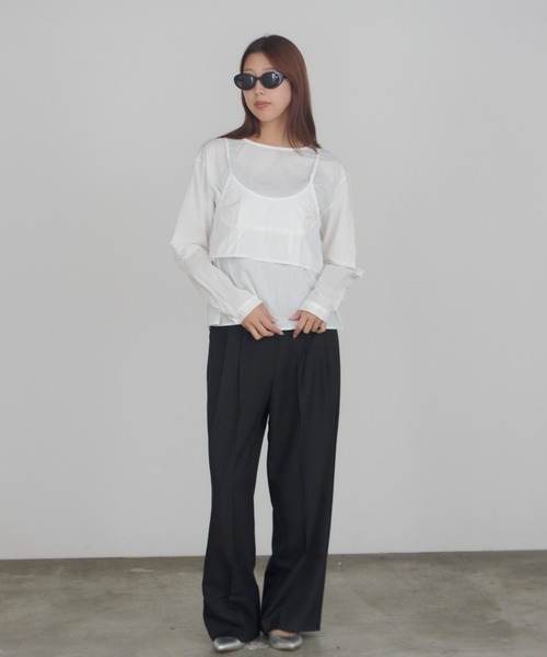 ROOPTOKYO（ループトウキョウ）の「ビスチェブラウストップス（シャツ/ブラウス・レディース・ホワイト・FREE）」の4枚目の写真