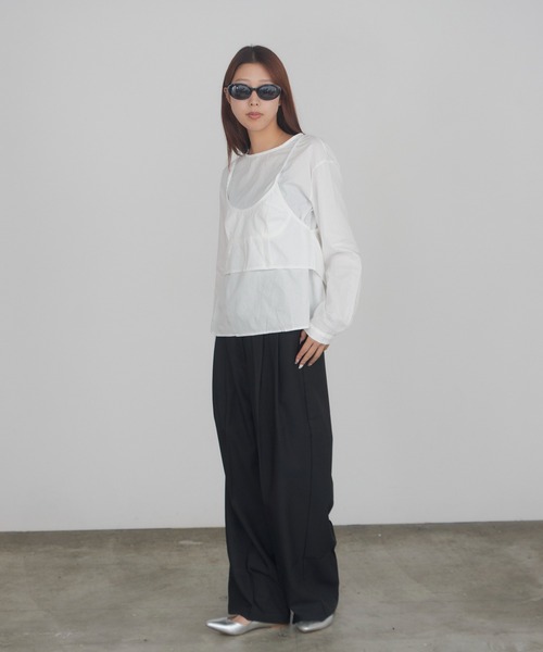 ROOPTOKYO（ループトウキョウ）の「ビスチェブラウストップス（シャツ/ブラウス・レディース・ホワイト・FREE）」の3枚目の写真