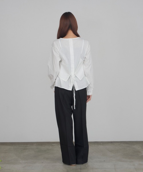 ROOPTOKYO（ループトウキョウ）の「ビスチェブラウストップス（シャツ/ブラウス・レディース・ホワイト・FREE）」の2枚目の写真