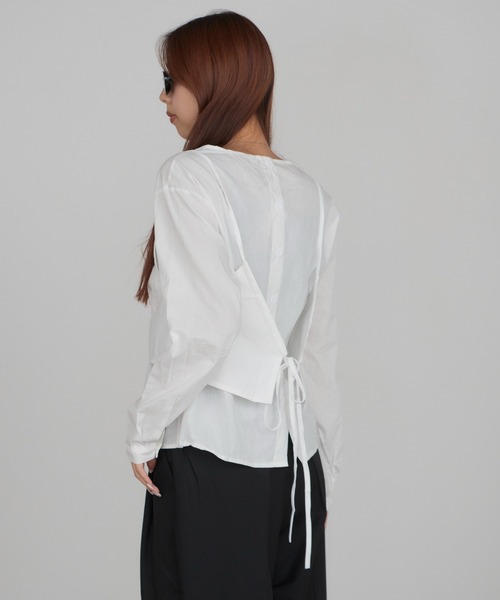ROOPTOKYO（ループトウキョウ）の「ビスチェブラウストップス（シャツ/ブラウス・レディース・ホワイト・FREE）」の6枚目の写真