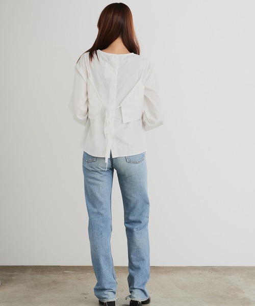 ROOPTOKYO（ループトウキョウ）の「ビスチェブラウストップス（シャツ/ブラウス・レディース・ホワイト・FREE）」の12枚目の写真