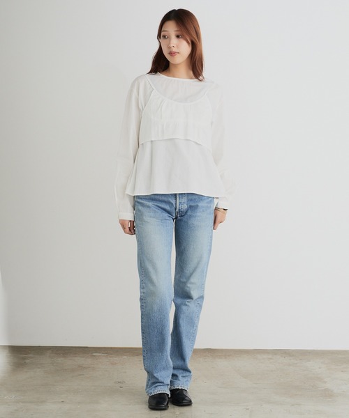 ROOPTOKYO（ループトウキョウ）の「ビスチェブラウストップス（シャツ/ブラウス・レディース・ホワイト・FREE）」の13枚目の写真