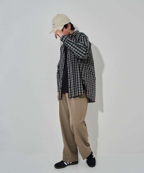 schott(ショット)の「【SCHOTT】ショット WASHED 6P CAP ユーズド加工 ロゴプレートキャップ ユニセックス SC155 CBS(キャップ・メンズ・ベージュ/ブラック/アイボリー・FREE)」の14枚目の写真
