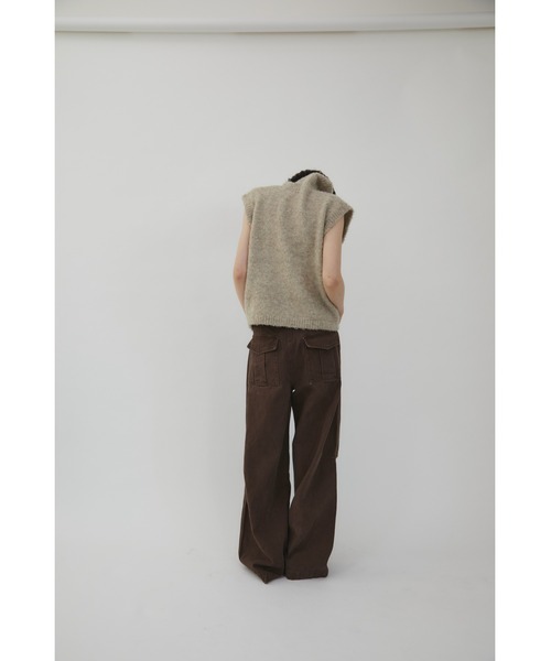 Side Tuck Wide Pants / サイドタックワイドパンツ（チノパンツ