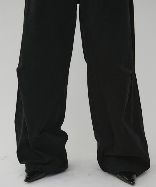 Side Tuck Wide Pants / サイドタックワイドパンツ（チノパンツ