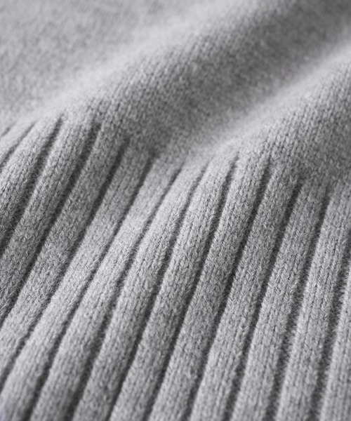 セール】【WEB限定】サイドスリットニットプルオーバー/イージーケア