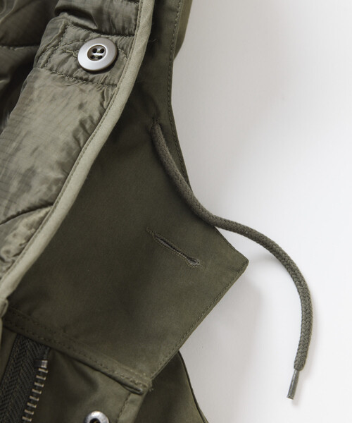 FREAK'S STORE(フリークスストア)の「M-64 ウエストベルテッド フィールドパーカー ライナーセット/ミリタリーコート / field parka(モッズコート・メンズ・ブラック/オリーブ・MEDIUM/LARGE)」の6枚目の写真