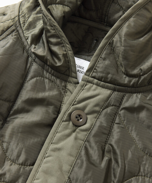 FREAK'S STORE(フリークスストア)の「M-64 ウエストベルテッド フィールドパーカー ライナーセット/ミリタリーコート / field parka(モッズコート・メンズ・ブラック/オリーブ・MEDIUM/LARGE)」の15枚目の写真