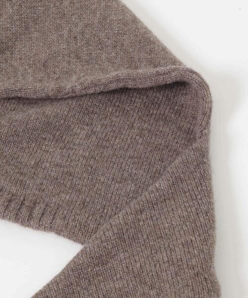 ヤクウールフードマフラー（マフラー）｜かぐれ（カグレ）の