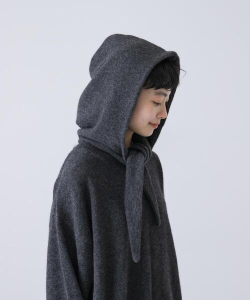 ヤクウールフードマフラー（マフラー）｜かぐれ（カグレ）の