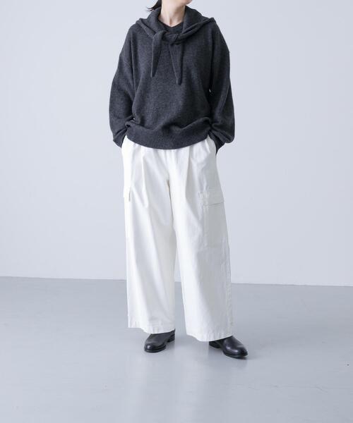 ヤクウールフードマフラー（マフラー）｜かぐれ（カグレ）の