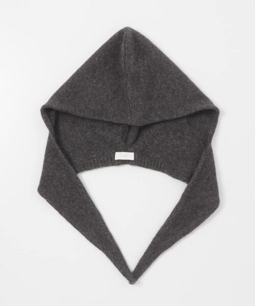 かぐれ（カグレ）の「ヤクウールフードマフラー（マフラー・レディース・モカ/チャコールグレー・FREE）」の17枚目の写真