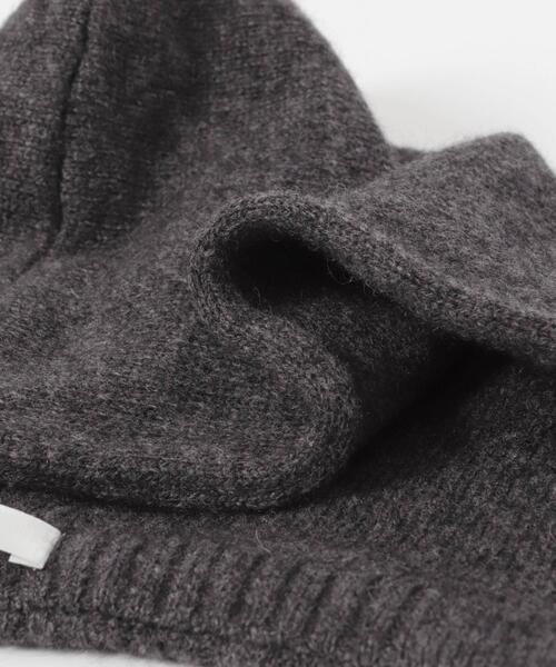 ヤクウールフードマフラー（マフラー）｜かぐれ（カグレ）の