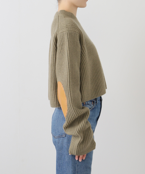 INSCRIRE（アンスクリア）の「【INSCRIRE /アンスクリア】Rib Short Length P/O：ニット（ニット/セーター・レディース・ベージュ・FREE）」の6枚目の写真