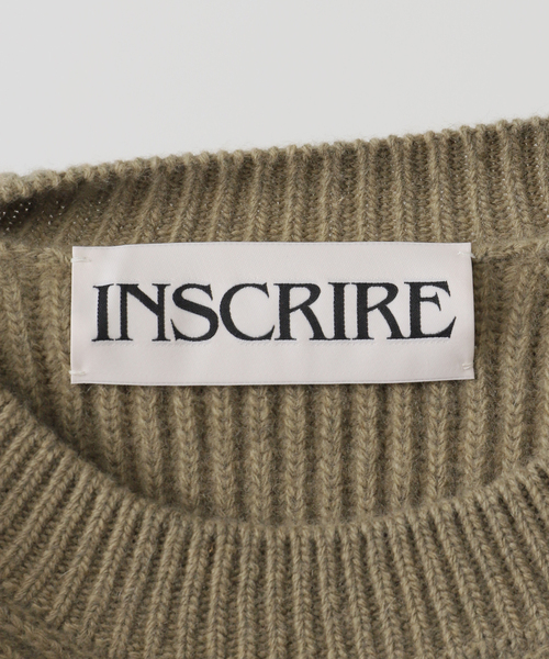 INSCRIRE（アンスクリア）の「【INSCRIRE /アンスクリア】Rib Short Length P/O：ニット（ニット/セーター・レディース・ベージュ・FREE）」の9枚目の写真