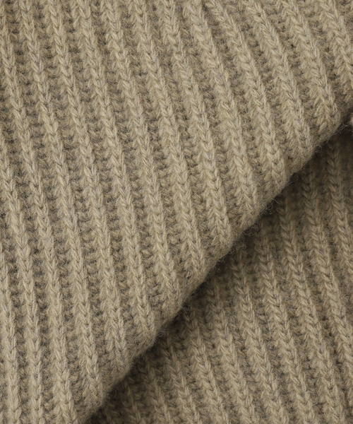 INSCRIRE（アンスクリア）の「【INSCRIRE /アンスクリア】Rib Short Length P/O：ニット（ニット/セーター・レディース・ベージュ・FREE）」の11枚目の写真