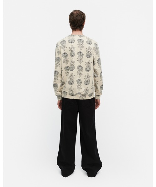 marimekko（マリメッコ）の「【kioski】 Loisto Vihkiruusu / shirt（スウェット・レディース・ベージュ・X-SMALL/SMALL/MEDIUM）」の3枚目の写真