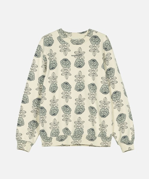 marimekko（マリメッコ）の「【kioski】 Loisto Vihkiruusu / shirt（スウェット・レディース・ベージュ・X-SMALL/SMALL/MEDIUM）」の9枚目の写真