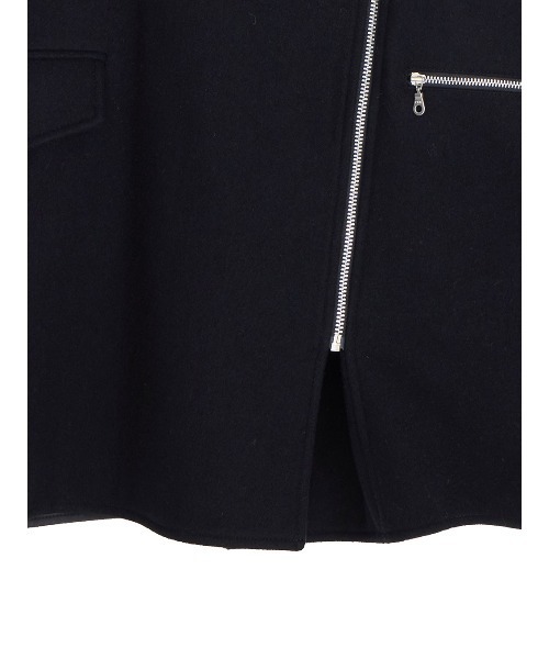 Ameri（アメリ）の「WOOL RIDERS COAT（ピーコート・レディース・アイボリー/ブラック・FREE）」の16枚目の写真