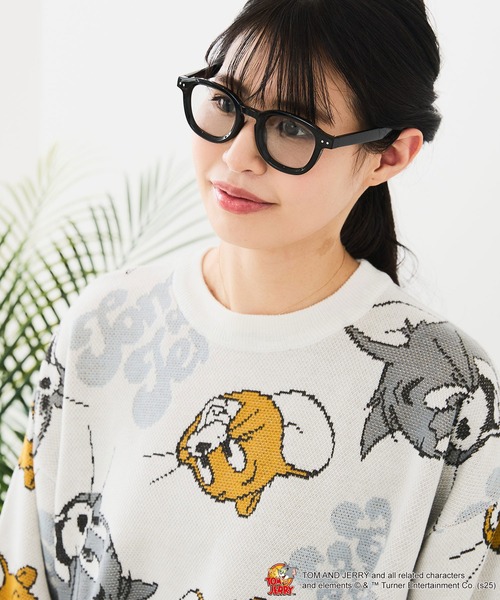 Tom&Jerry(トムアンドジェリー)の「【TOM&JERRY/トムとジェリー】ジャガードニット(ニット/セーター・レディース・ワイン/ブルー/オフホワイト/グレー/ベージュ/ネイビー・LARGE/MEDIUM)」の13枚目の写真
