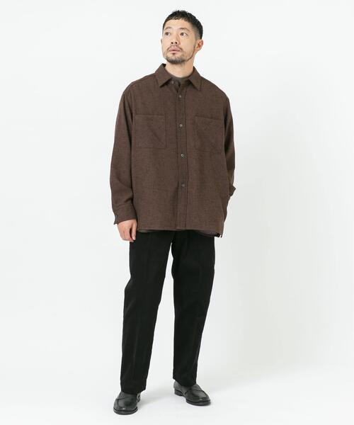 セール】ツイードサイドポケットシャツ（シャツ/ブラウス）｜URBAN