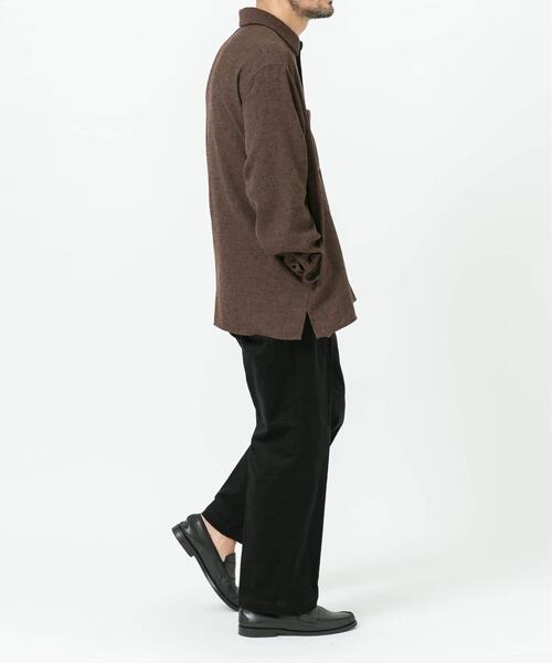 URBAN RESEARCH ROSSO MEN(アーバンリサーチロッソメン)の「ツイードサイドポケットシャツ(シャツ/ブラウス・メンズ・ブラウン/ブラック・LARGE/MEDIUM)」の11枚目の写真
