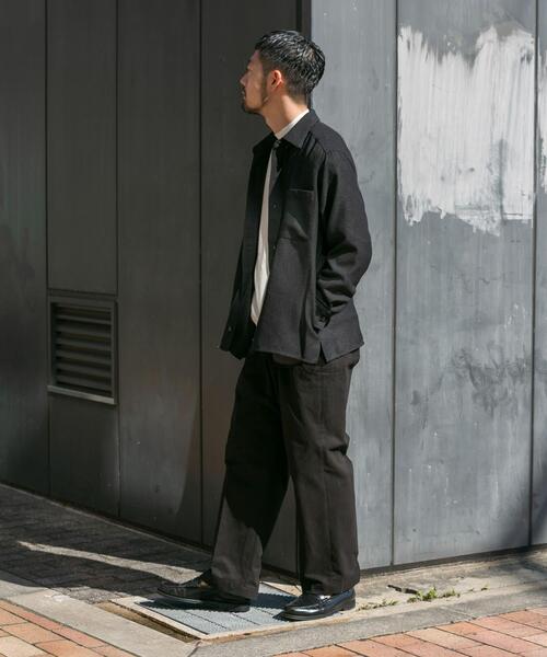 URBAN RESEARCH ROSSO MEN(アーバンリサーチロッソメン)の「ツイードサイドポケットシャツ(シャツ/ブラウス・メンズ・ブラウン/ブラック・LARGE/MEDIUM)」の20枚目の写真