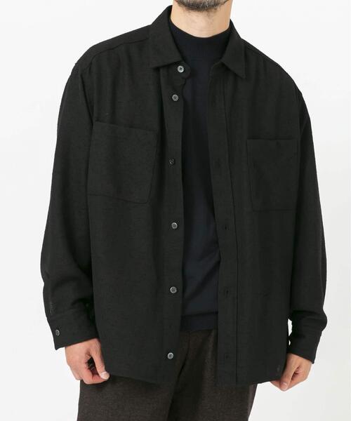 URBAN RESEARCH ROSSO MEN(アーバンリサーチロッソメン)の「ツイードサイドポケットシャツ(シャツ/ブラウス・メンズ・ブラウン/ブラック・LARGE/MEDIUM)」の19枚目の写真