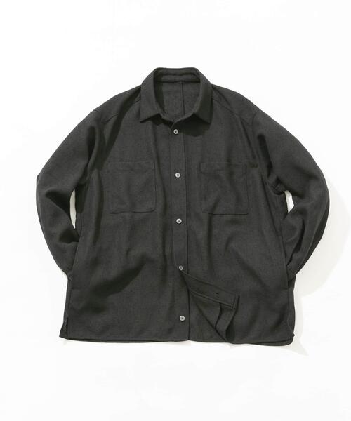 URBAN RESEARCH ROSSO MEN(アーバンリサーチロッソメン)の「ツイードサイドポケットシャツ(シャツ/ブラウス・メンズ・ブラウン/ブラック・LARGE/MEDIUM)」の12枚目の写真