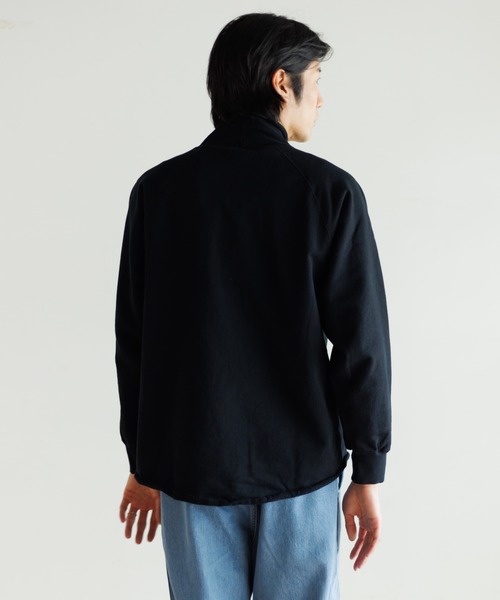 WALLA WALLA SPORT(ワラワラスポーツ)の「WALLA WALLA 13oz ROLL NECK TURTLE(スウェット・メンズ・インディゴブルー/ブラック/ヘザーグレー・S/M/L)」の7枚目の写真
