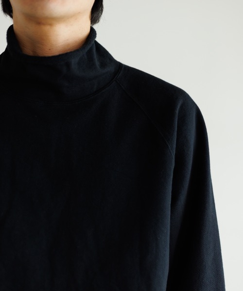 WALLA WALLA SPORT(ワラワラスポーツ)の「WALLA WALLA 13oz ROLL NECK TURTLE(スウェット・メンズ・インディゴブルー/ブラック/ヘザーグレー・S/M/L)」の11枚目の写真