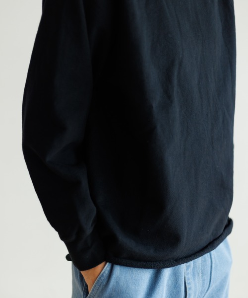 WALLA WALLA SPORT(ワラワラスポーツ)の「WALLA WALLA 13oz ROLL NECK TURTLE(スウェット・メンズ・インディゴブルー/ブラック/ヘザーグレー・S/M/L)」の12枚目の写真
