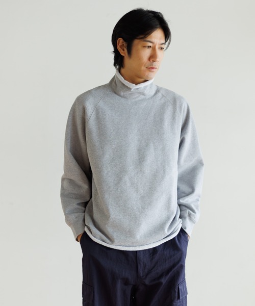 WALLA WALLA SPORT(ワラワラスポーツ)の「WALLA WALLA 13oz ROLL NECK TURTLE(スウェット・メンズ・インディゴブルー/ブラック/ヘザーグレー・S/M/L)」の18枚目の写真