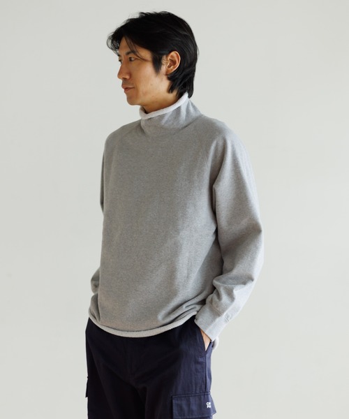 WALLA WALLA SPORT(ワラワラスポーツ)の「WALLA WALLA 13oz ROLL NECK TURTLE(スウェット・メンズ・インディゴブルー/ブラック/ヘザーグレー・S/M/L)」の19枚目の写真